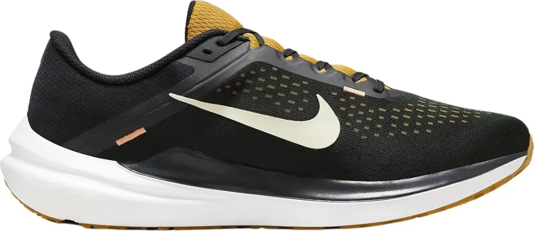Nike Winflo 10 Hardloopschoenen Heren 45 - Zwart/Geel/Wit