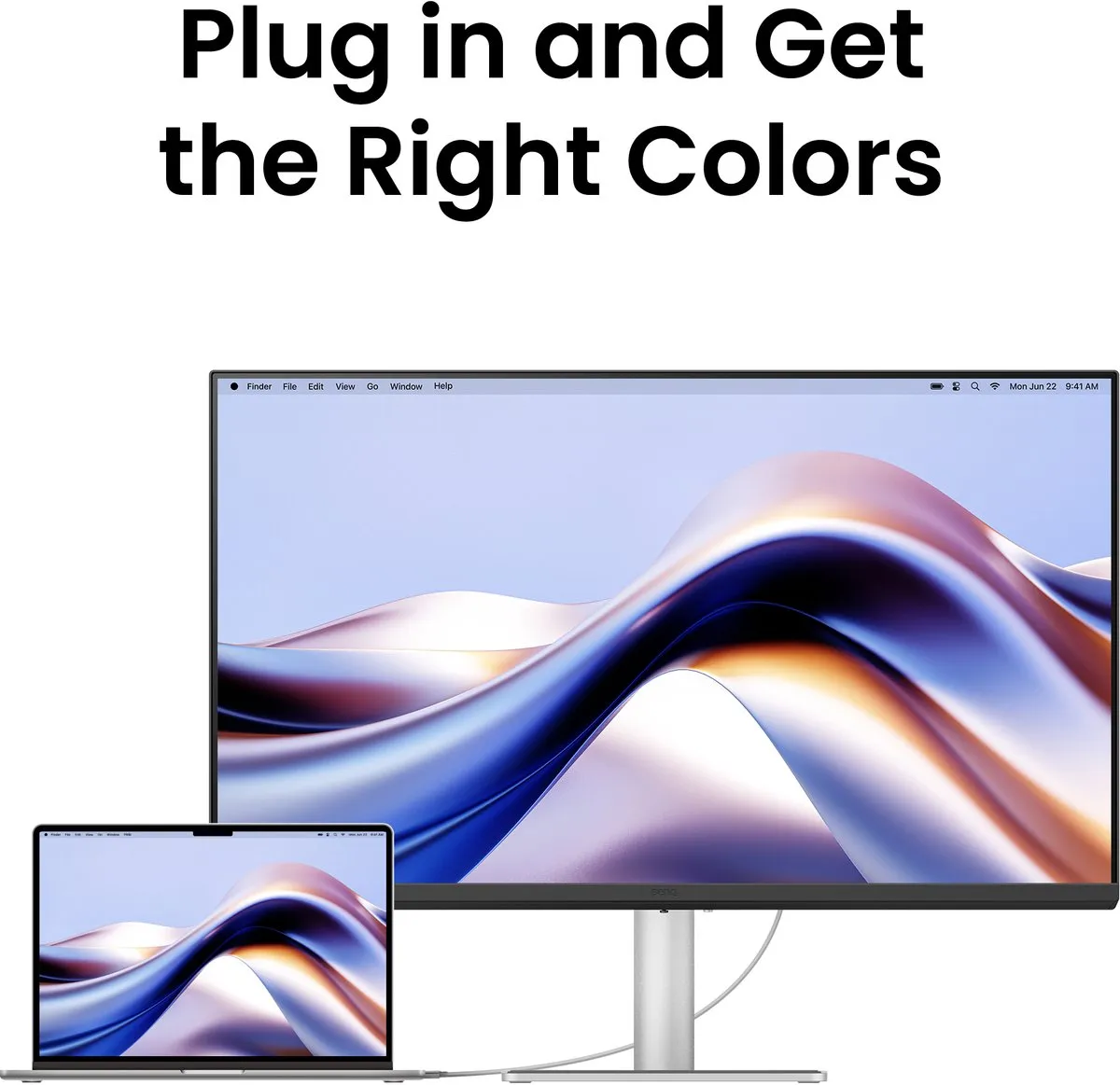 BenQ MA270UP Mac Monitor 27" 4K - Nano Glans - USB-C 90W