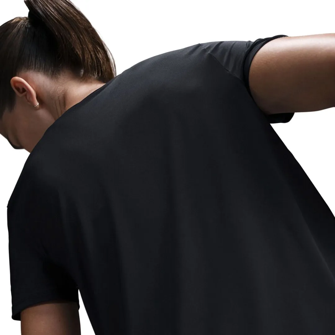 Nike One Swoosh Dri-FIT Dames T-shirt HJ2204-010 - Zwart