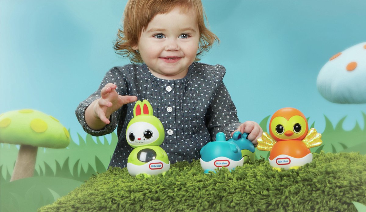 Little Tikes Sleepy Stacker - Grijpspeelgoed