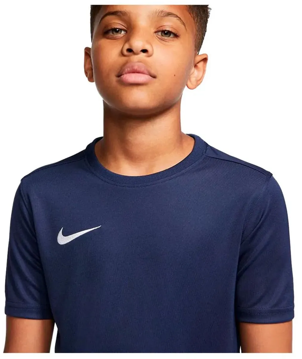 Nike Park VII SS Sportshirt BV6741-410 - Maat 158 - Navy