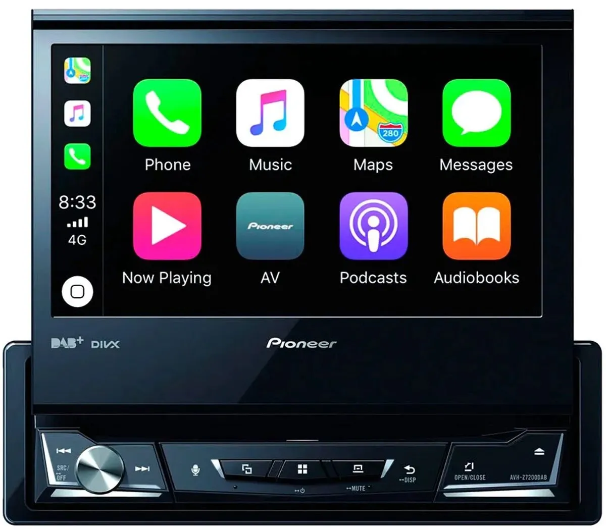 Pioneer AVH-Z7200DAB Autoradio - 1-DIN - CarPlay & Android Auto - afbeelding 6 van 6