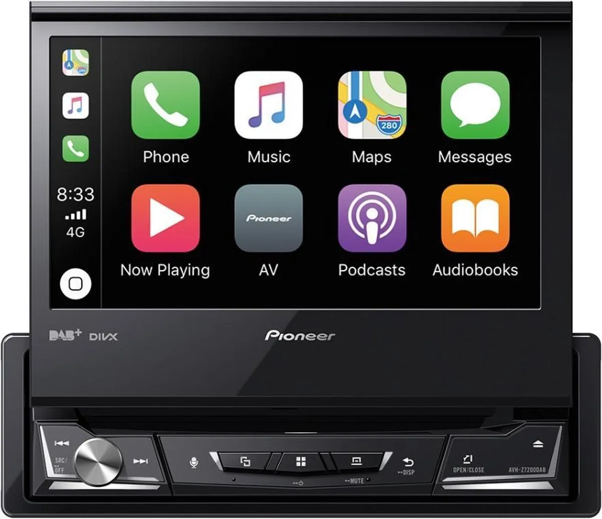 Pioneer AVH-Z7200DAB Autoradio - 1-DIN - CarPlay & Android Auto