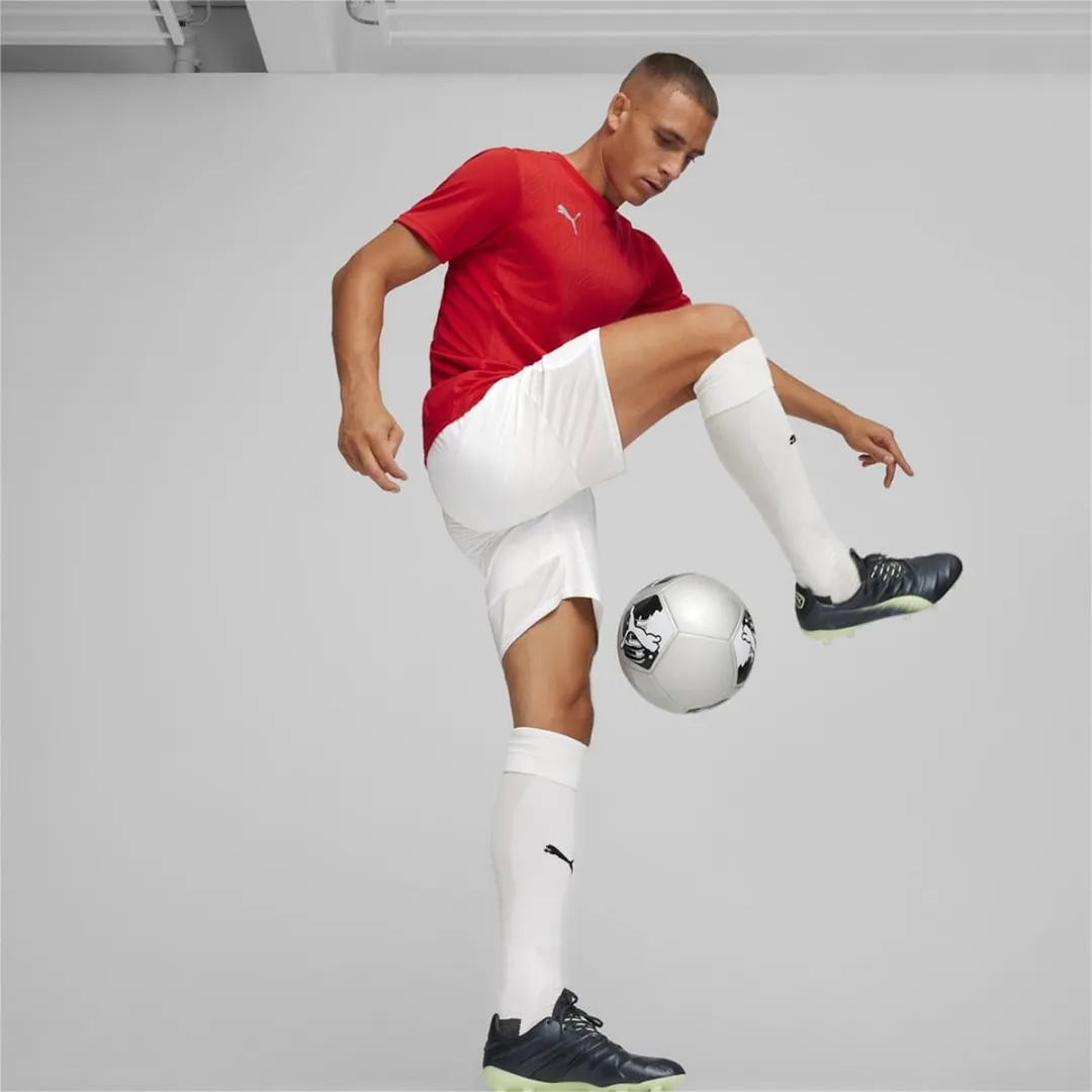 PUMA Teamfinal T-Shirt Heren - M - Rood