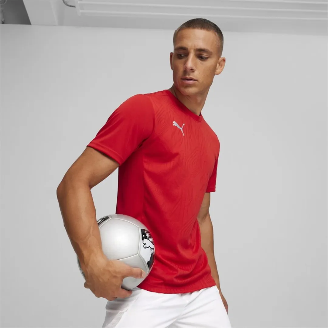 PUMA Teamfinal T-Shirt Heren - M - Rood - afbeelding 6 van 6