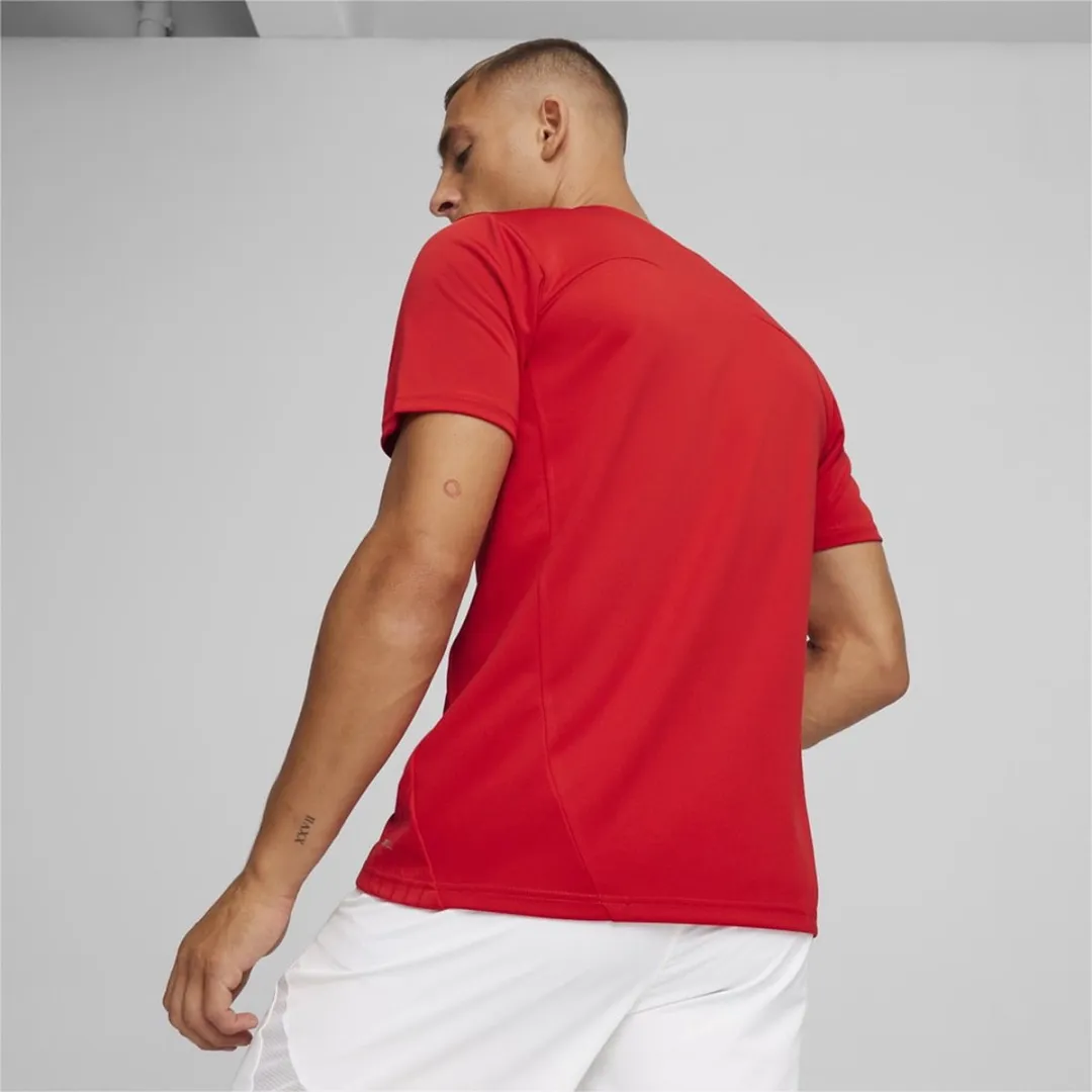 PUMA Teamfinal T-Shirt Heren - M - Rood