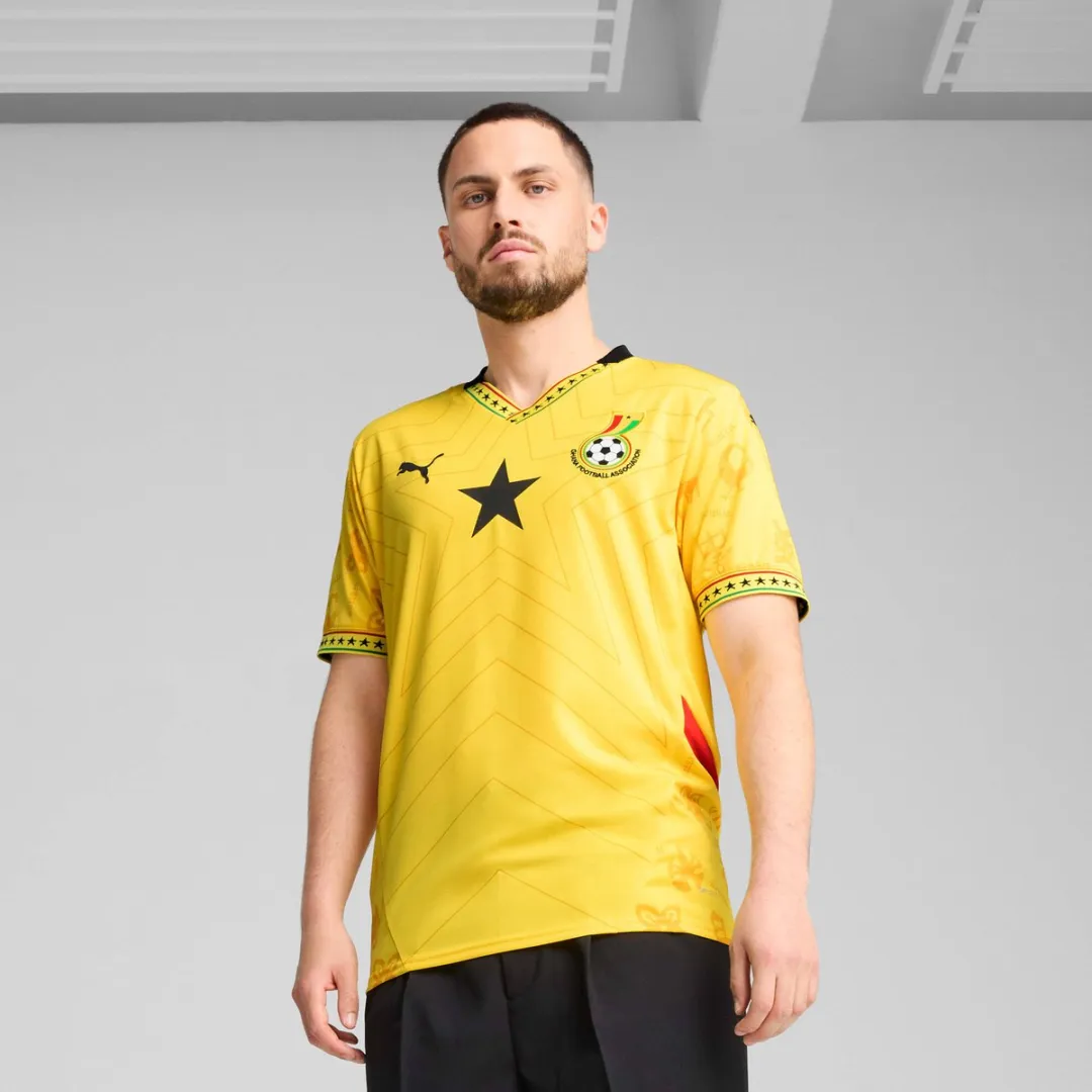 PUMA Uitshirt Ghana CAN 2025 - S - Geel