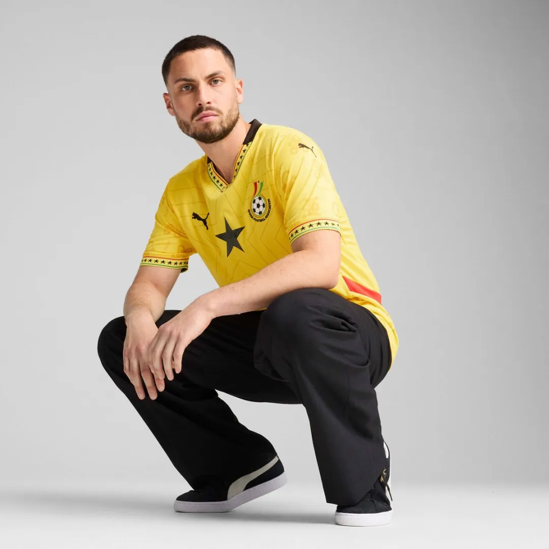 PUMA Uitshirt Ghana CAN 2025 - S - Geel