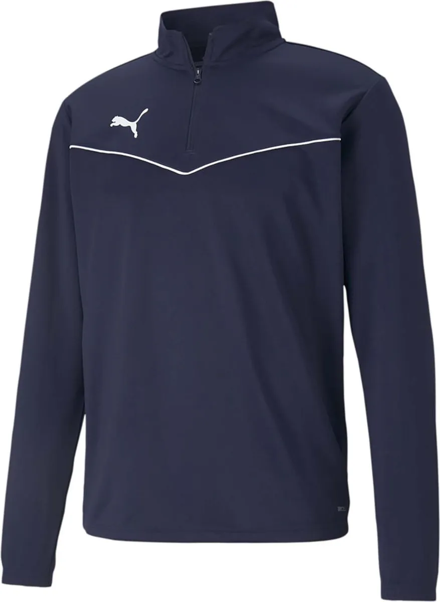 PUMA Teamrise 1/4 Zip Top 657394-06 - Blauw
