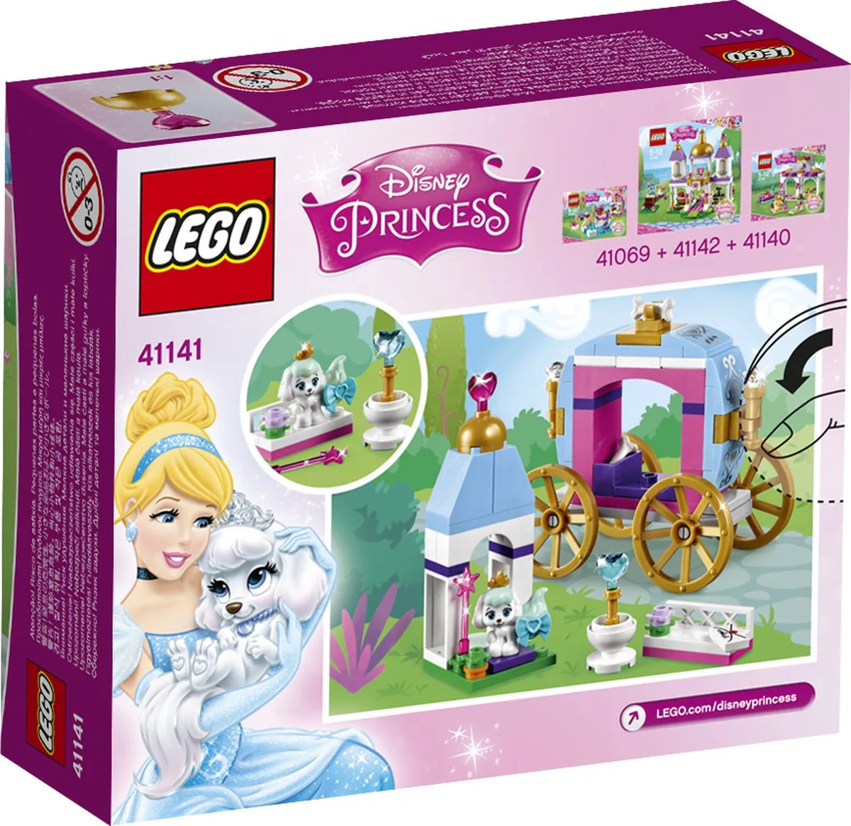 LEGO Disney Princess Pumpkins Koninklijke Koets 41141 - 79 Stukken