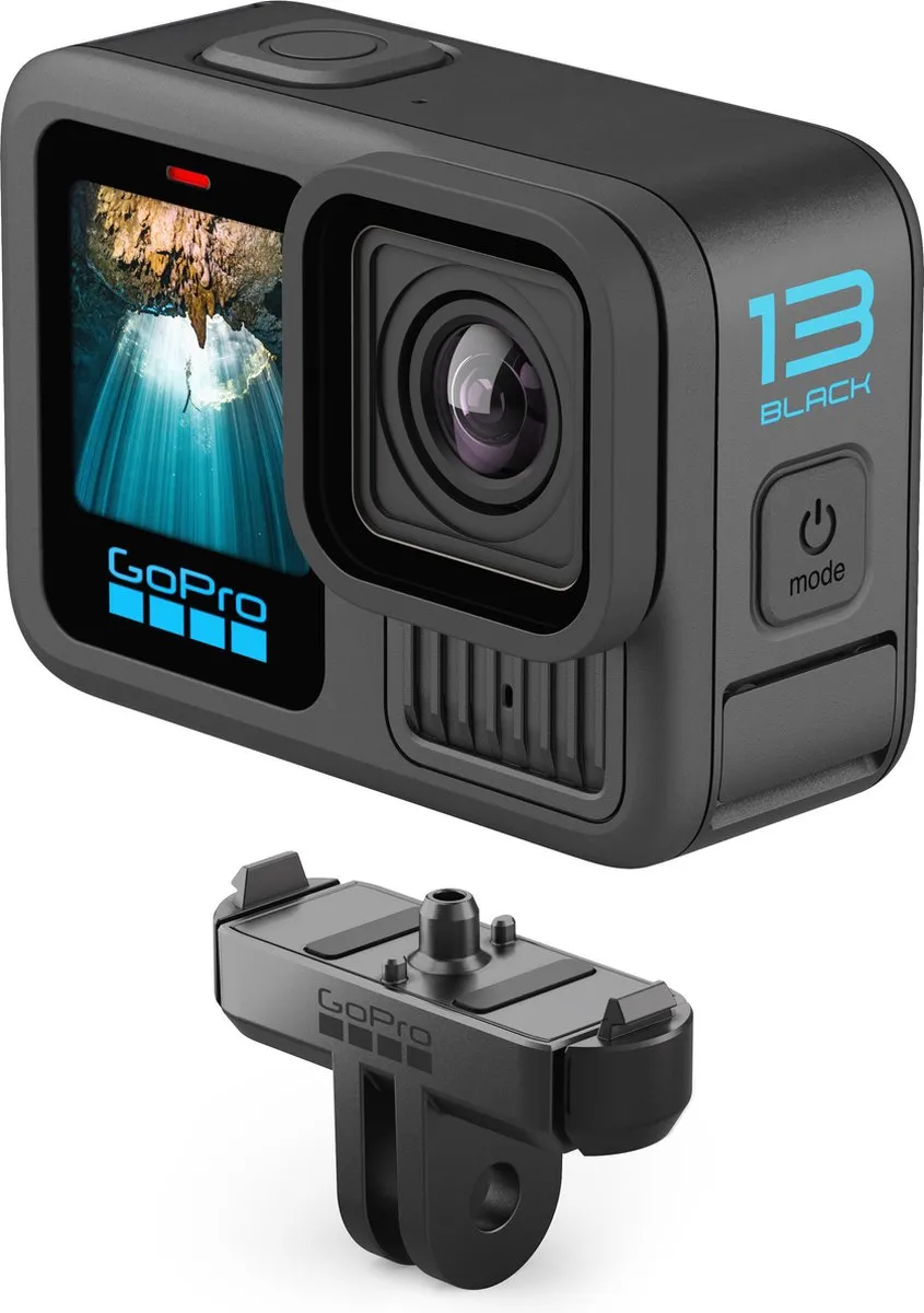 GoPro HERO13 Black CHDRB-131-RW Accessoirebundel - 2 Schermen