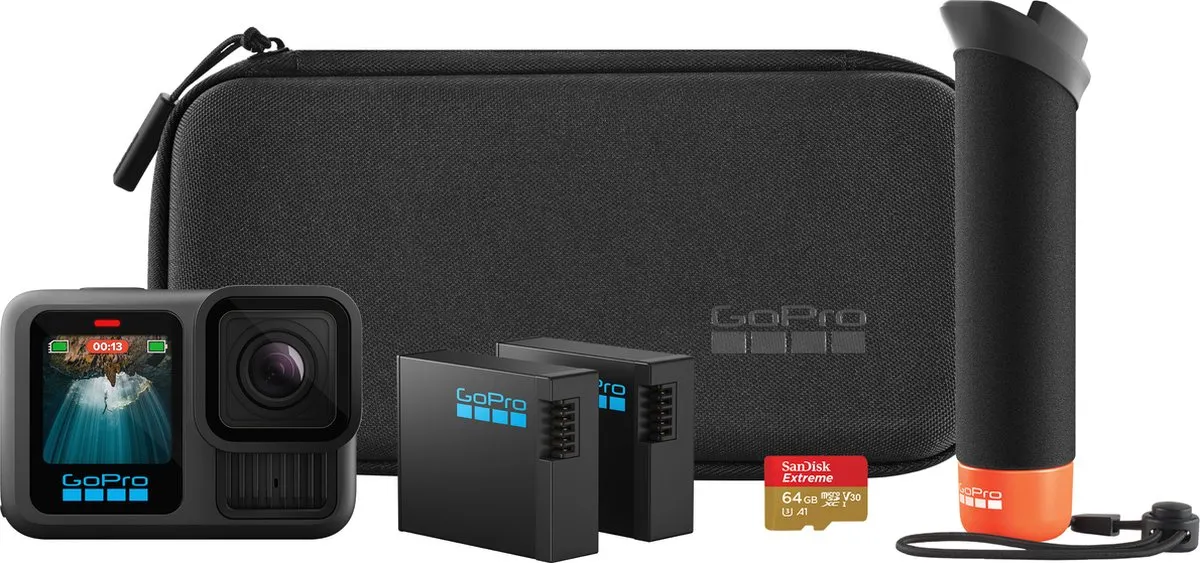 GoPro HERO13 Black CHDRB-131-RW Accessoirebundel