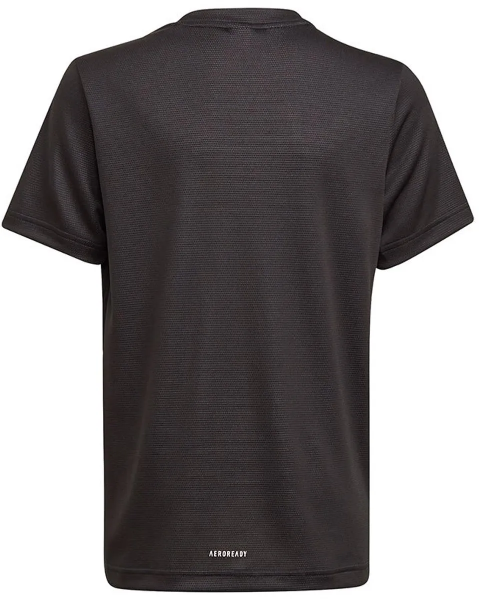 adidas AEROREADY Tee Youth Sportsshirt - 116 - Zwart