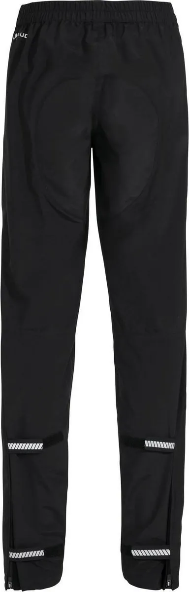 Vaude Yaras Rain Pants III Regenbroek - Maat 36 - Zwart