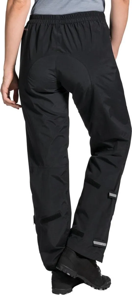 Vaude Yaras Rain Pants III Regenbroek - Maat 36 - Zwart