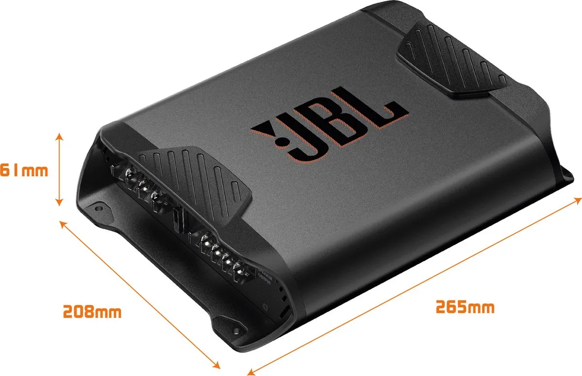 JBL Concert A652 Autoversterker 2 Kanalen 500W - Zwart