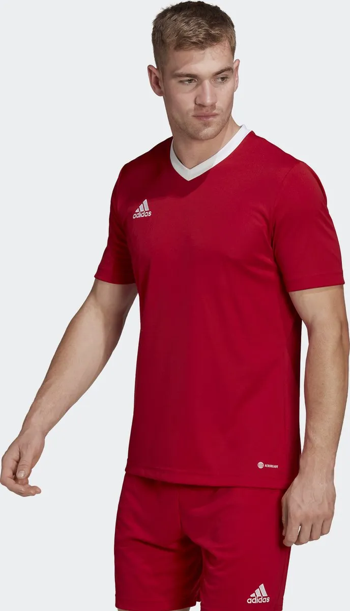 adidas Performance Entrada 22 Voetbalshirt M - Rood - afbeelding 6 van 6
