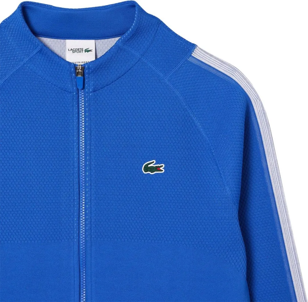 Lacoste Novak Djokovic Vest Heren - S - Blauw