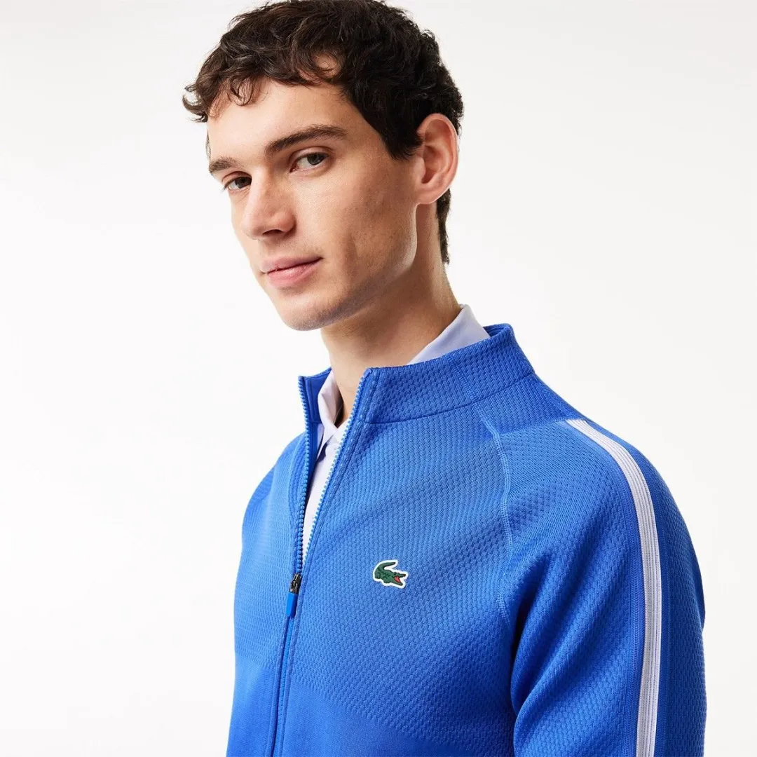 Lacoste Novak Djokovic Vest Heren - S - Blauw