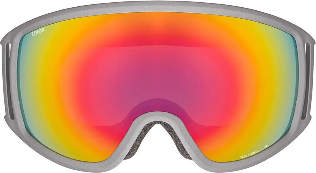 Uvex Topic FM Skibril - Rhino Matt/Rainbow Rose