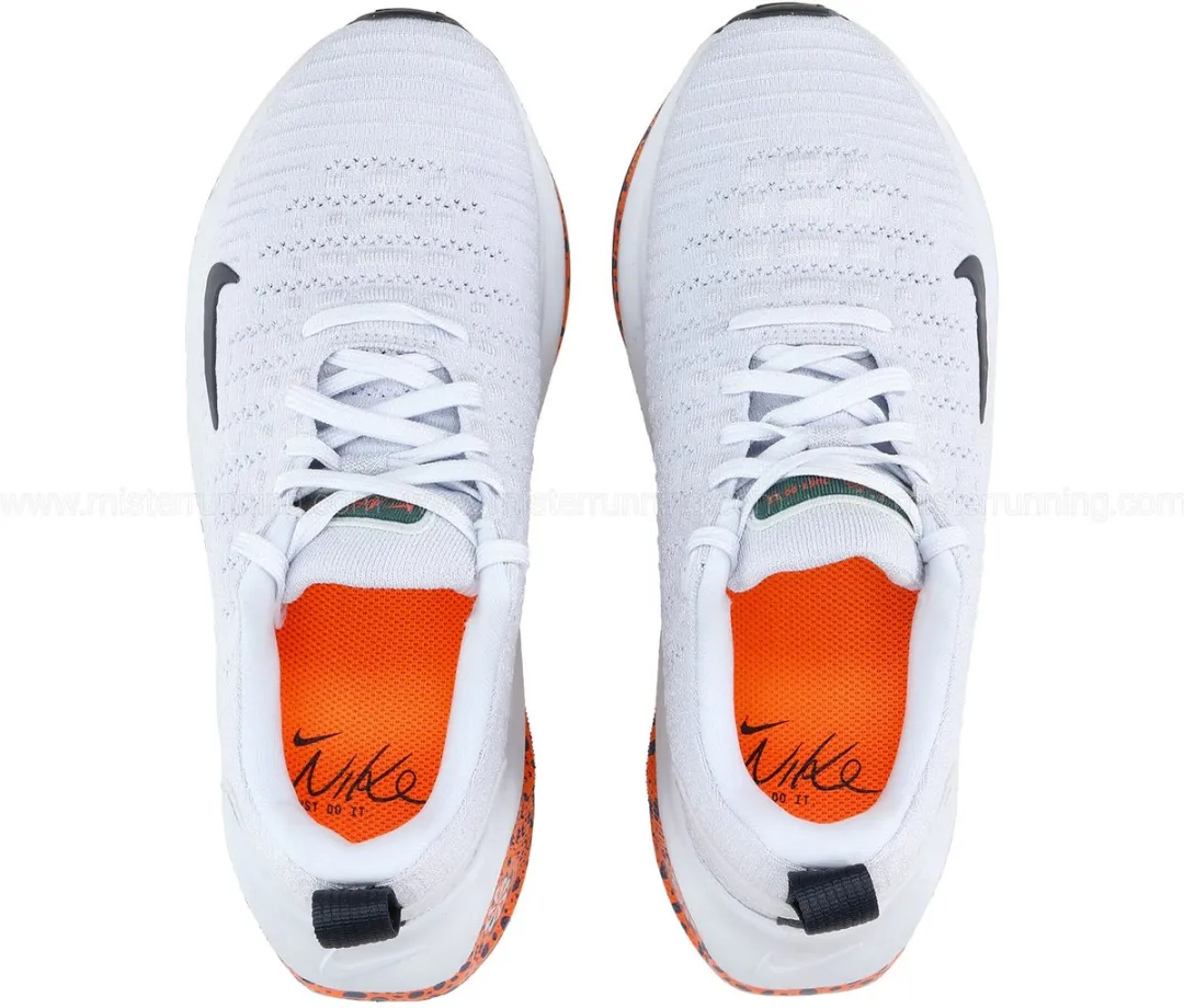 Nike ReactX Infinity Run Olympic Schoenen - Maat 42.5 - Wit/Oranje