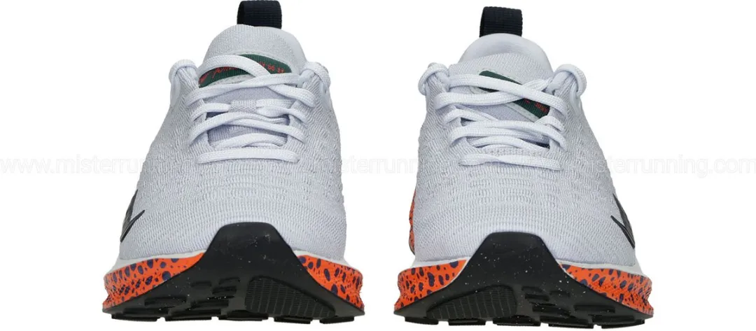 Nike ReactX Infinity Run Olympic Schoenen - Maat 42.5 - Wit/Oranje