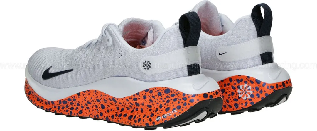 Nike ReactX Infinity Run Olympic Schoenen - Maat 42.5 - Wit/Oranje