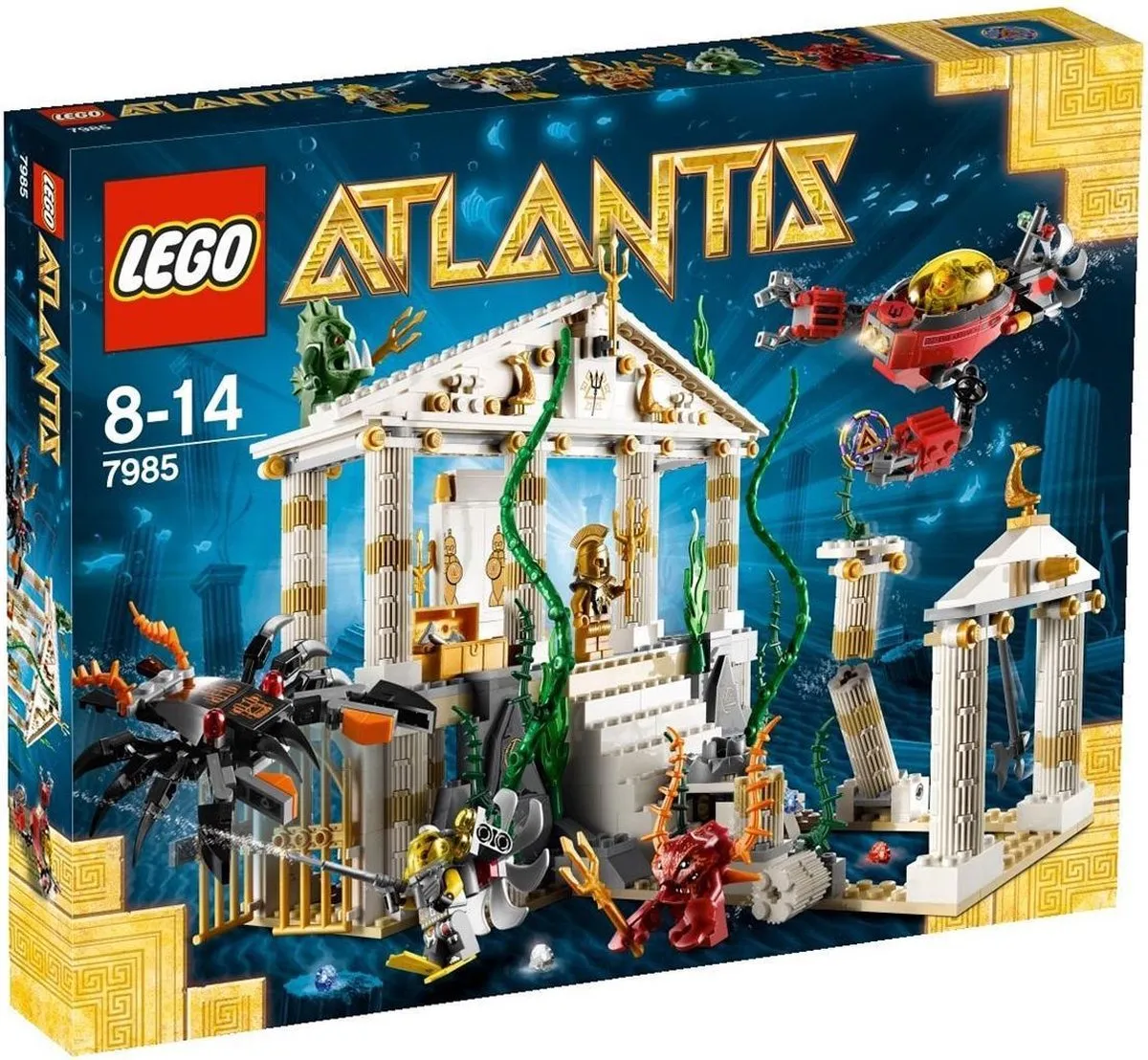 LEGO Atlantis De Stad Atlantis 7985