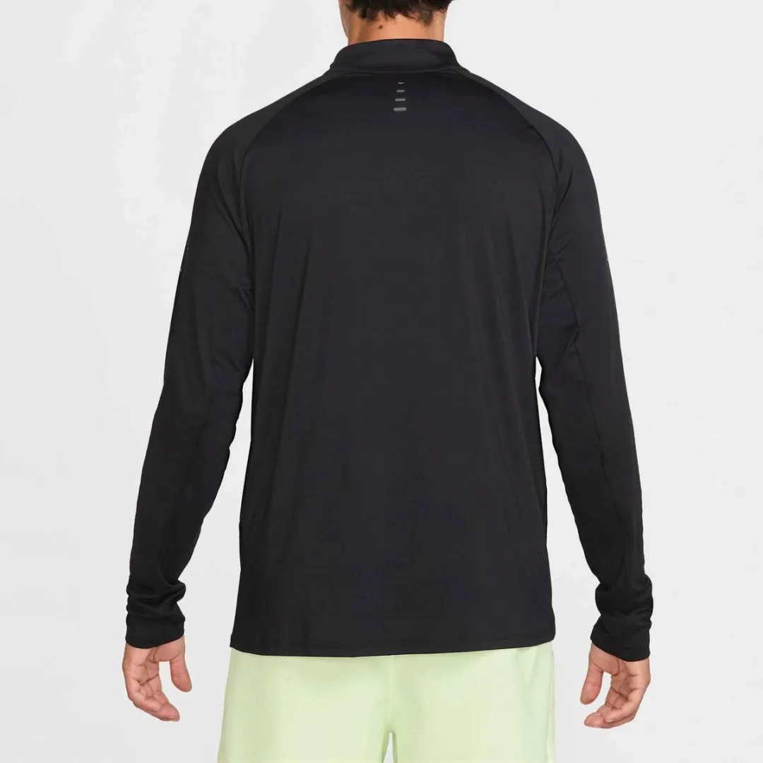Nike Stride Dri-FIT Half-Zip Hardloopshirt Heren XL - Zwart