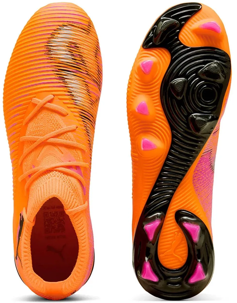 PUMA Future 8 Match FG/AG Dames Voetbalschoenen - Oranje - EU 41