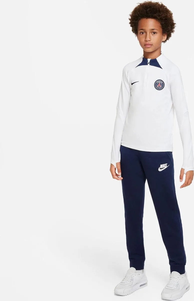 Nike Paris Saint-Germain Drill Top 2022-2023 - Kindermaat 128 - Wit