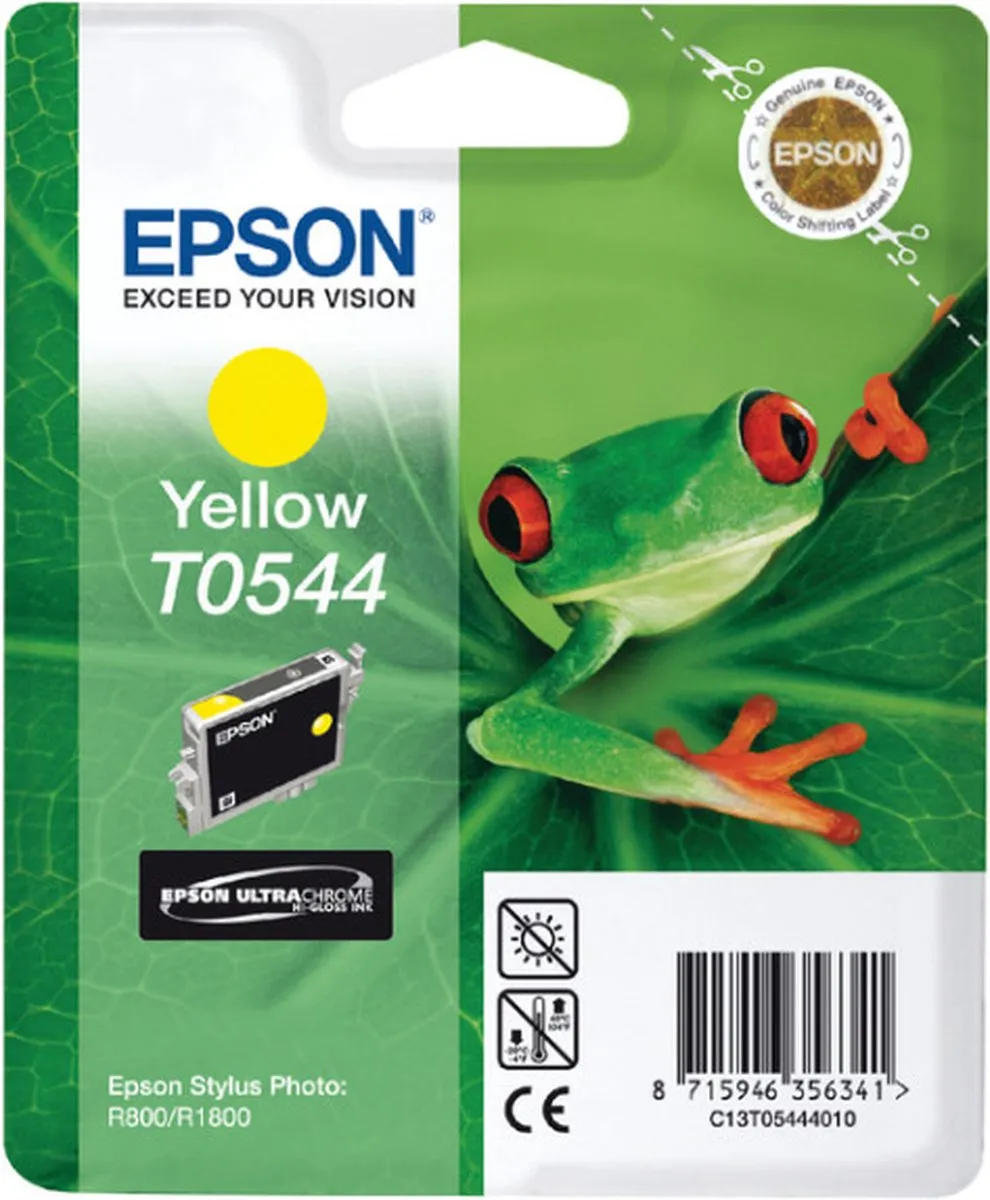 Epson T0544 Inktcartridge Geel - 13ml