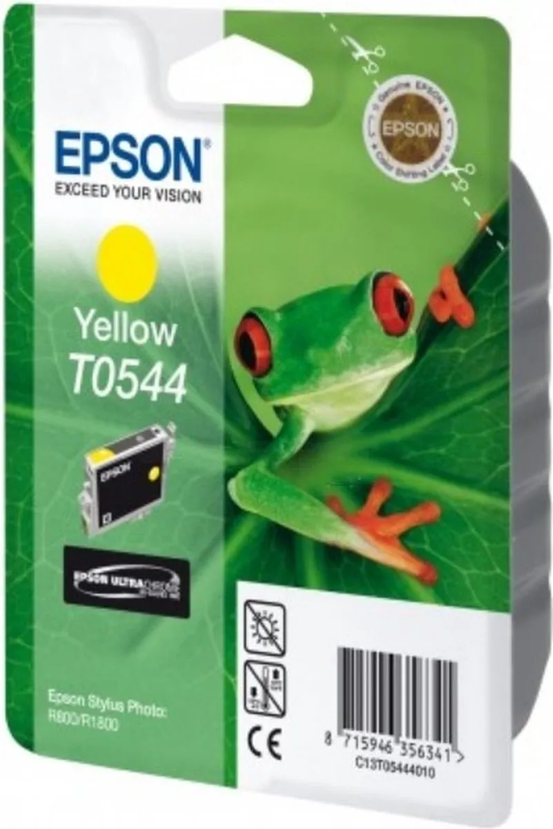 Epson T0544 Inktcartridge Geel