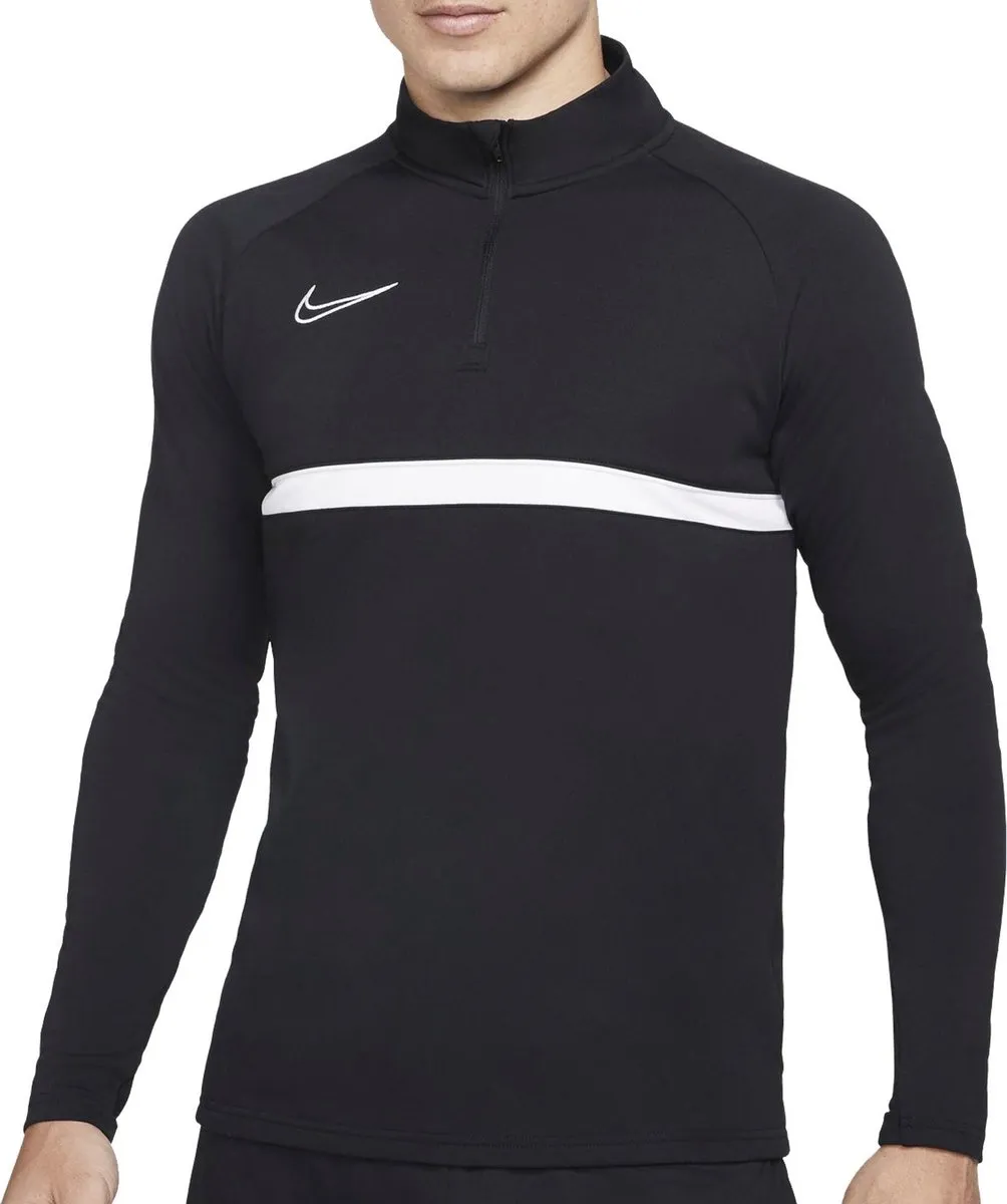 Nike Dri-FIT Academy 21 Drill Sporttrui Heren L - Zwart/Wit