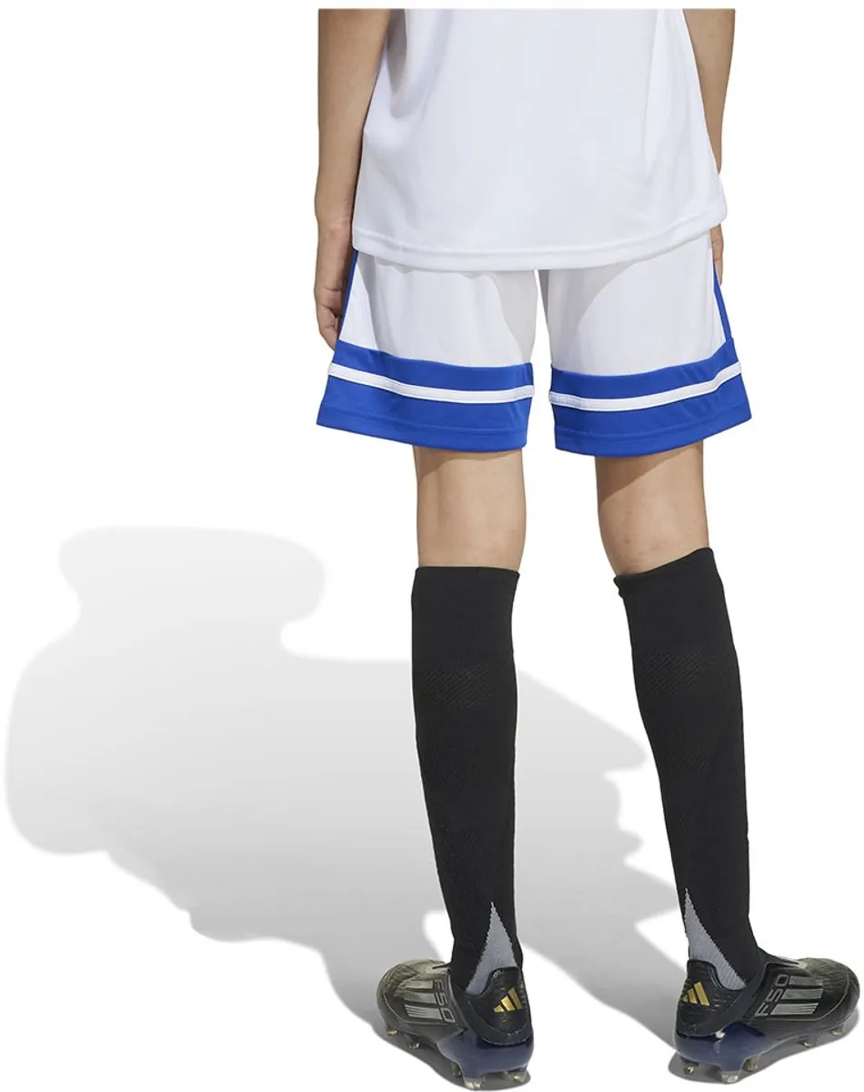 Adidas Squadra 25 Korte Broek - 5-6 jaar - Wit