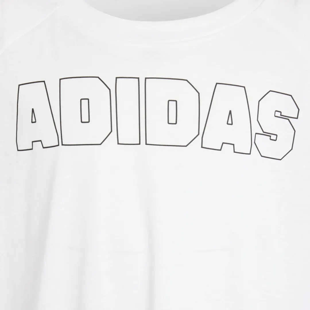 adidas AEROREADY Loose T-shirt Kids 152 - Wit