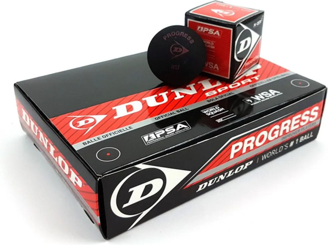 Dunlop Progress Squashballen