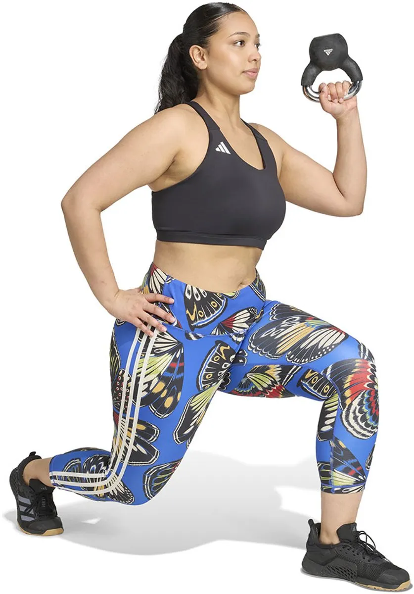 Adidas X Farm Plus 7/8 Leggings - XXXL - Blauw