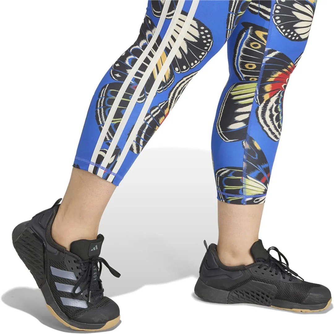 Adidas X Farm Plus 7/8 Leggings - XXXL - Blauw