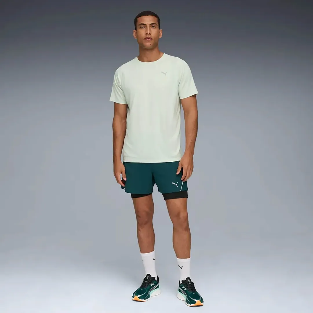 PUMA M Run Velocity Tee - Sage Frost - L