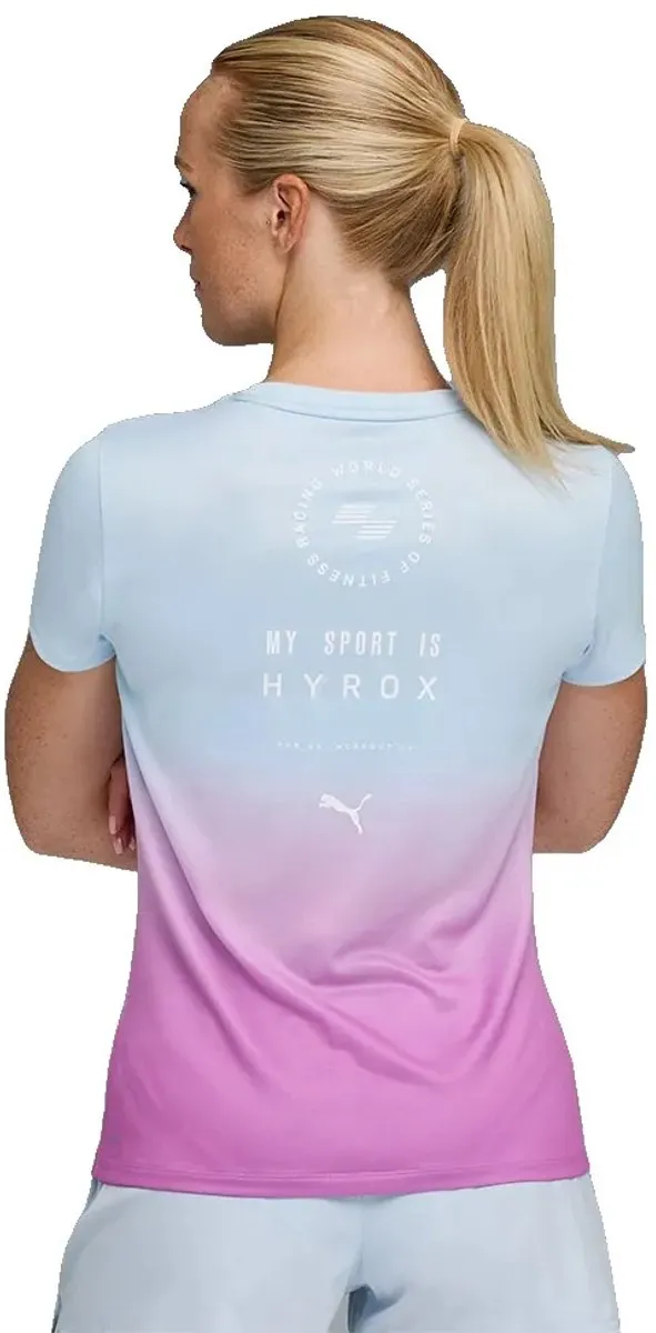 PUMA T-Shirt X Hyrox Graphic 528508-73 - M - Grijs