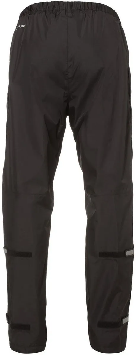 Vaude Fluid Full-zip Pants II Regenbroek Heren - S
