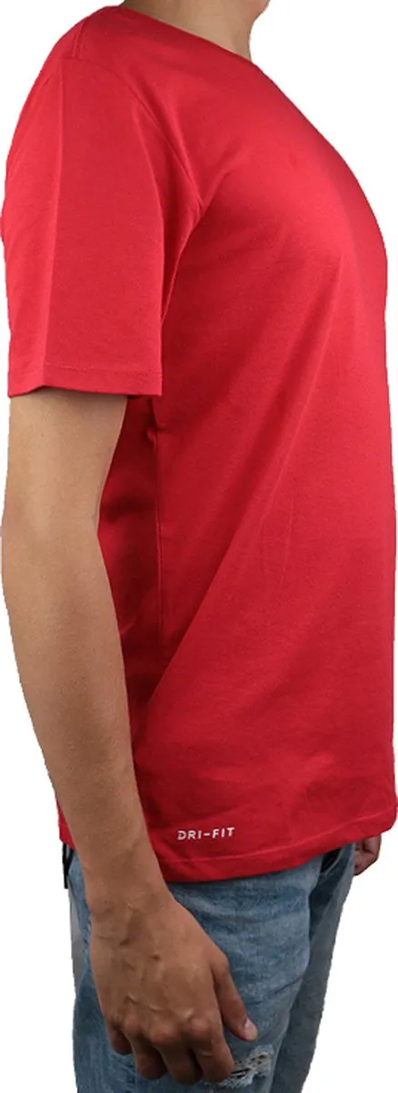 Nike Dry Elite BBall Tee 902183-657 - Rood - S