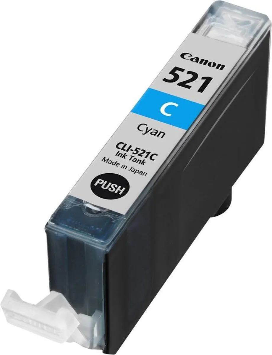 Canon CLI-521C Inktcartridge - Cyaan 9ml