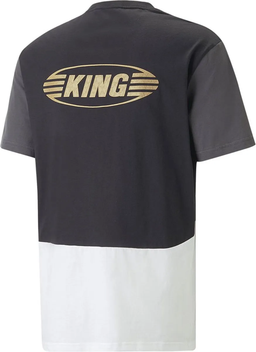 PUMA King T-shirt Kort - Zwart S