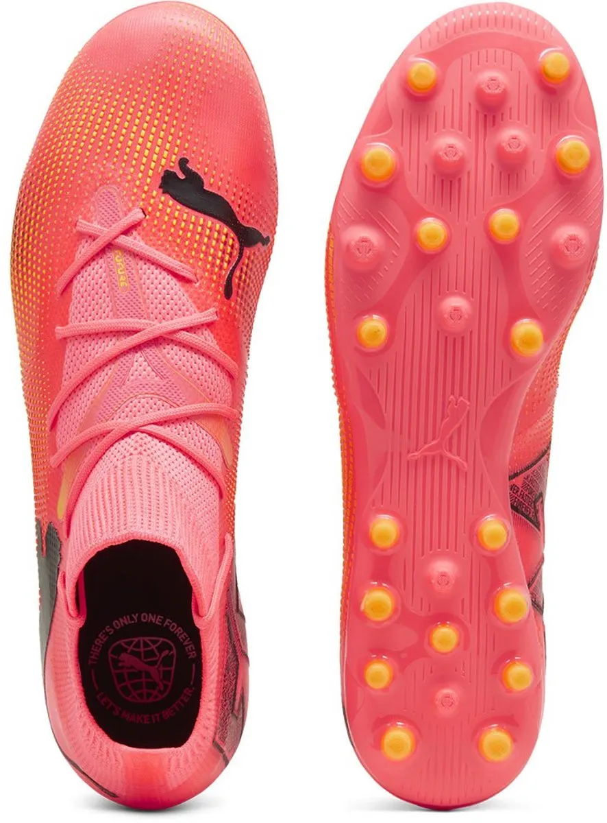 PUMA Future 7 Match Mg Voetbalschoenen 43 - Oranje