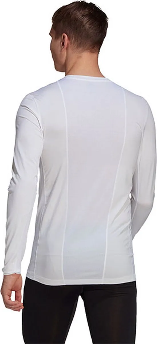 adidas Techfit Compression Longsleeve Sportshirt GU7334 - XL - Wit
