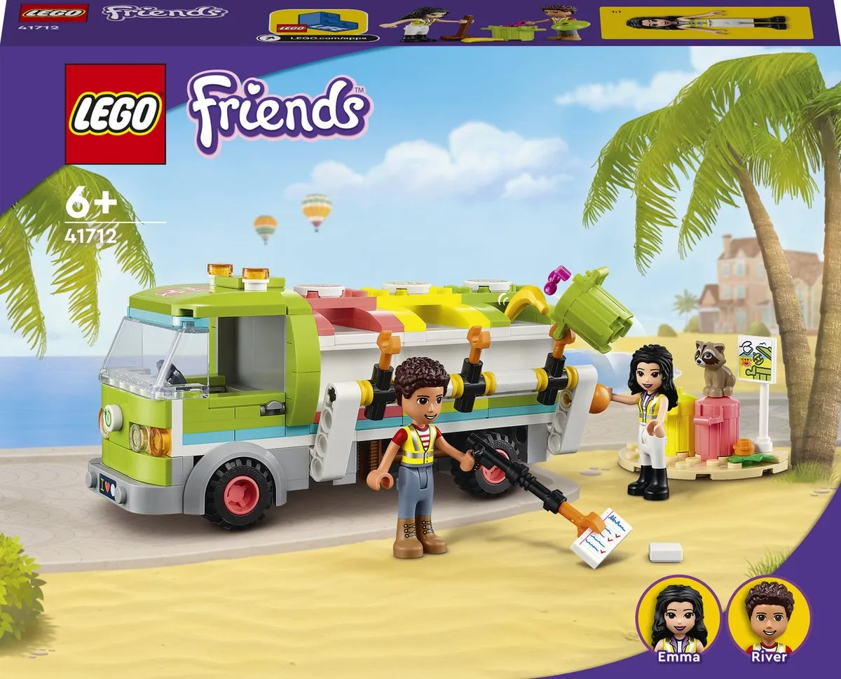 LEGO 41712 Friends Recycle Vrachtwagen