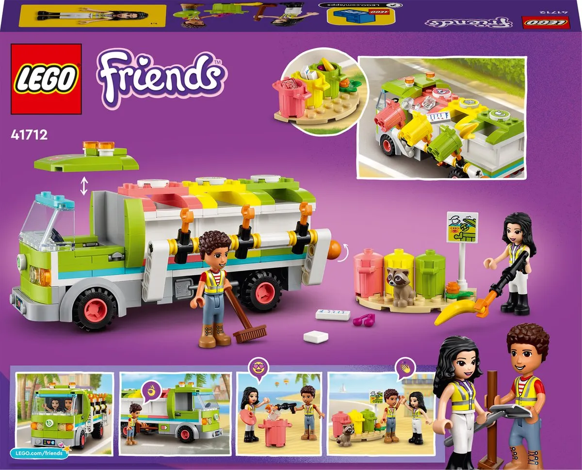 LEGO 41712 Friends Recycle Vrachtwagen - Meerkleurig