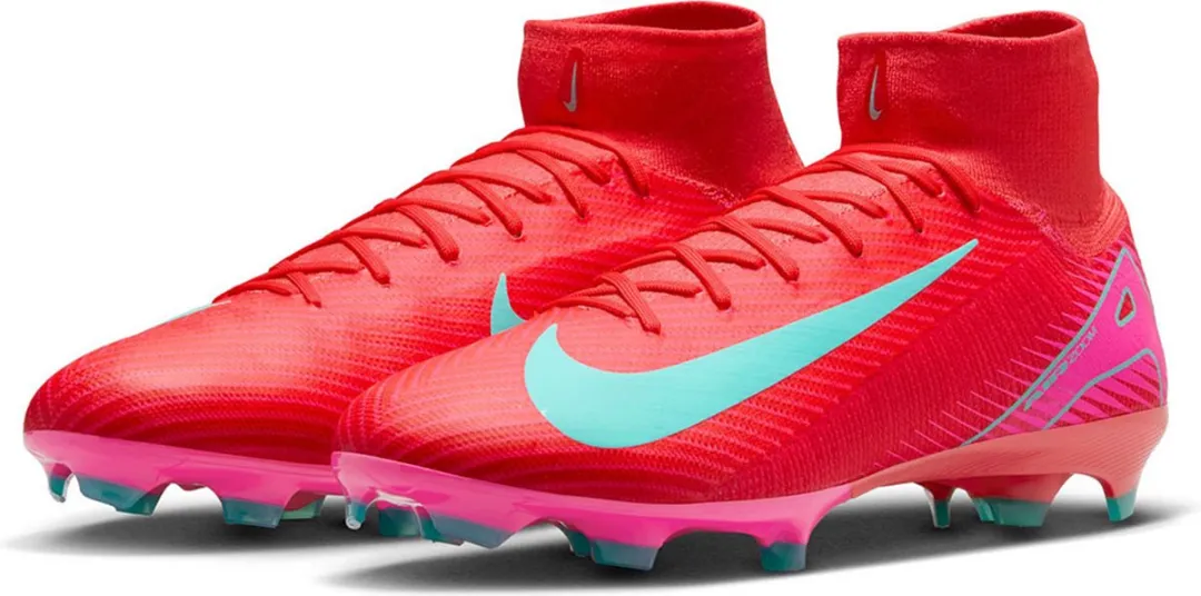 Nike Mercurial Superfly 10 Pro FG Voetbalschoen - Maat 42 - Rood
